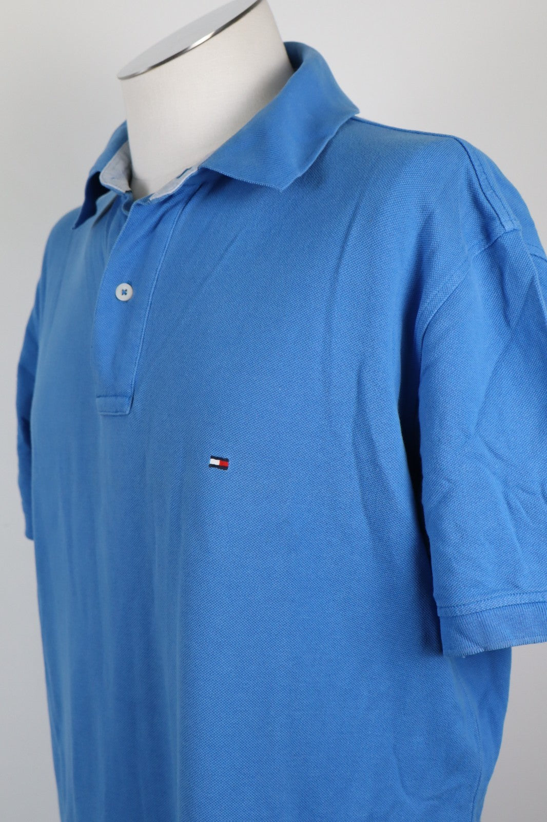 TOMMY HILFIGER JEANS POLO MAGLIA UOMO TG XL MAN T-SHIRT CASUAL VINTAGE COTONE
