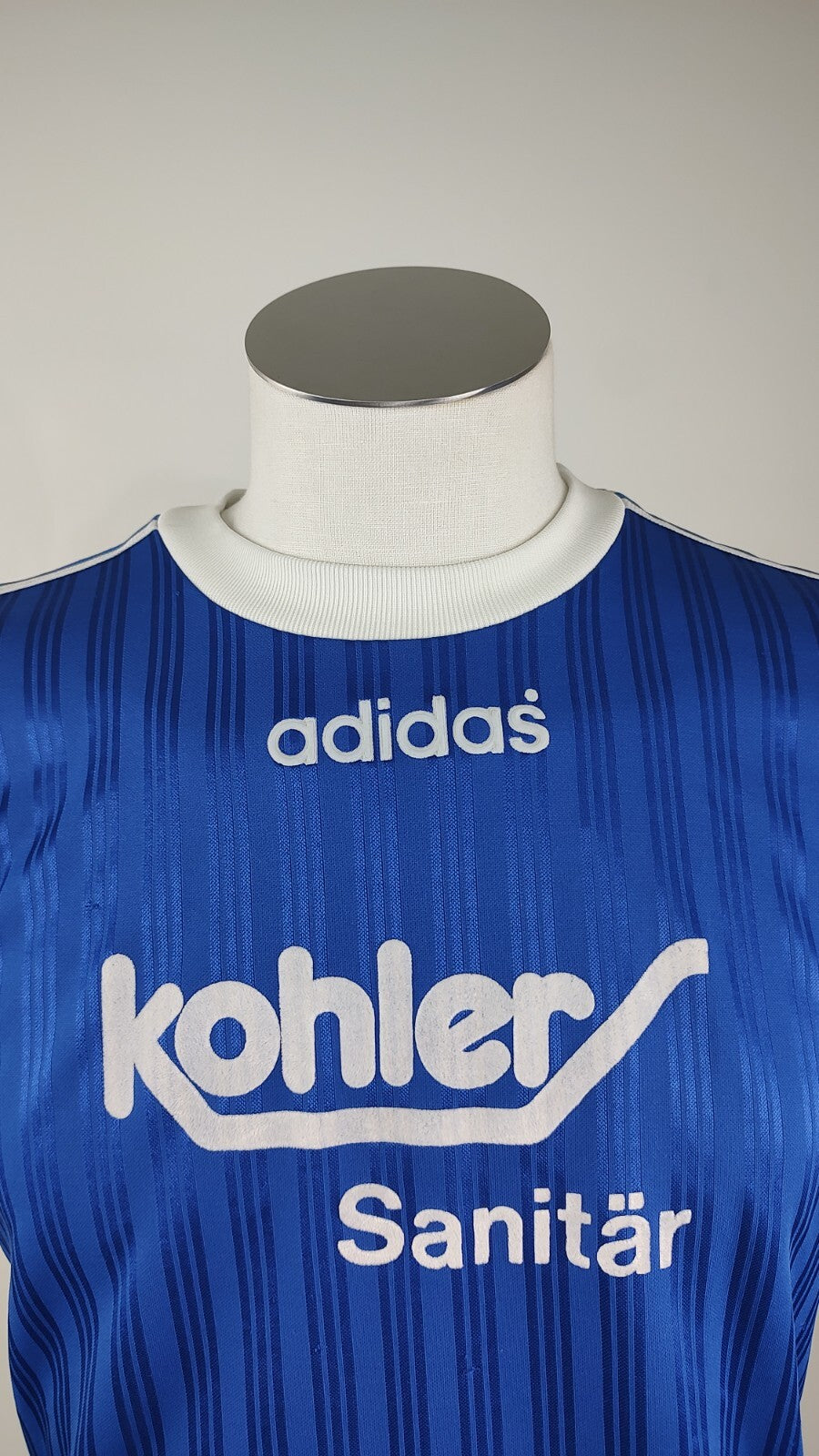 ADIDAS KOHLER N. 6 MAGLIA CALCIO UOMO Tg 16 SOCCER MAN JERSEY MADE IN UK