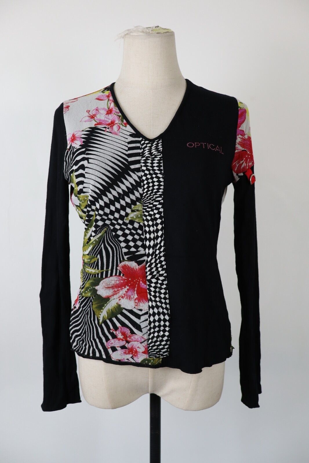 CANNELLA MAGLIA DONNA TG. L WOMAN CASUAL T-SHIRT VINTAGE TOP