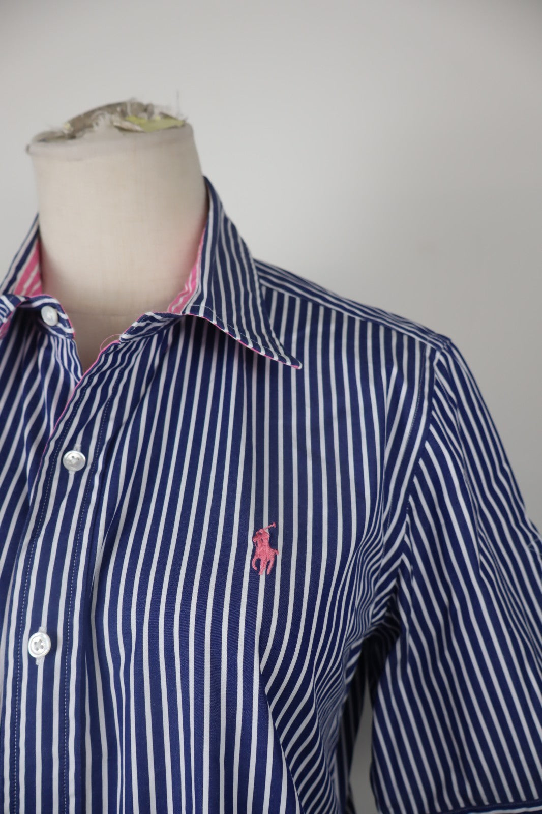 RALPH LAUREN POLO GOLF CAMICIA DONNA 14 WOMAN SHIRT CASUAL VINTAGE COTONE COTTON