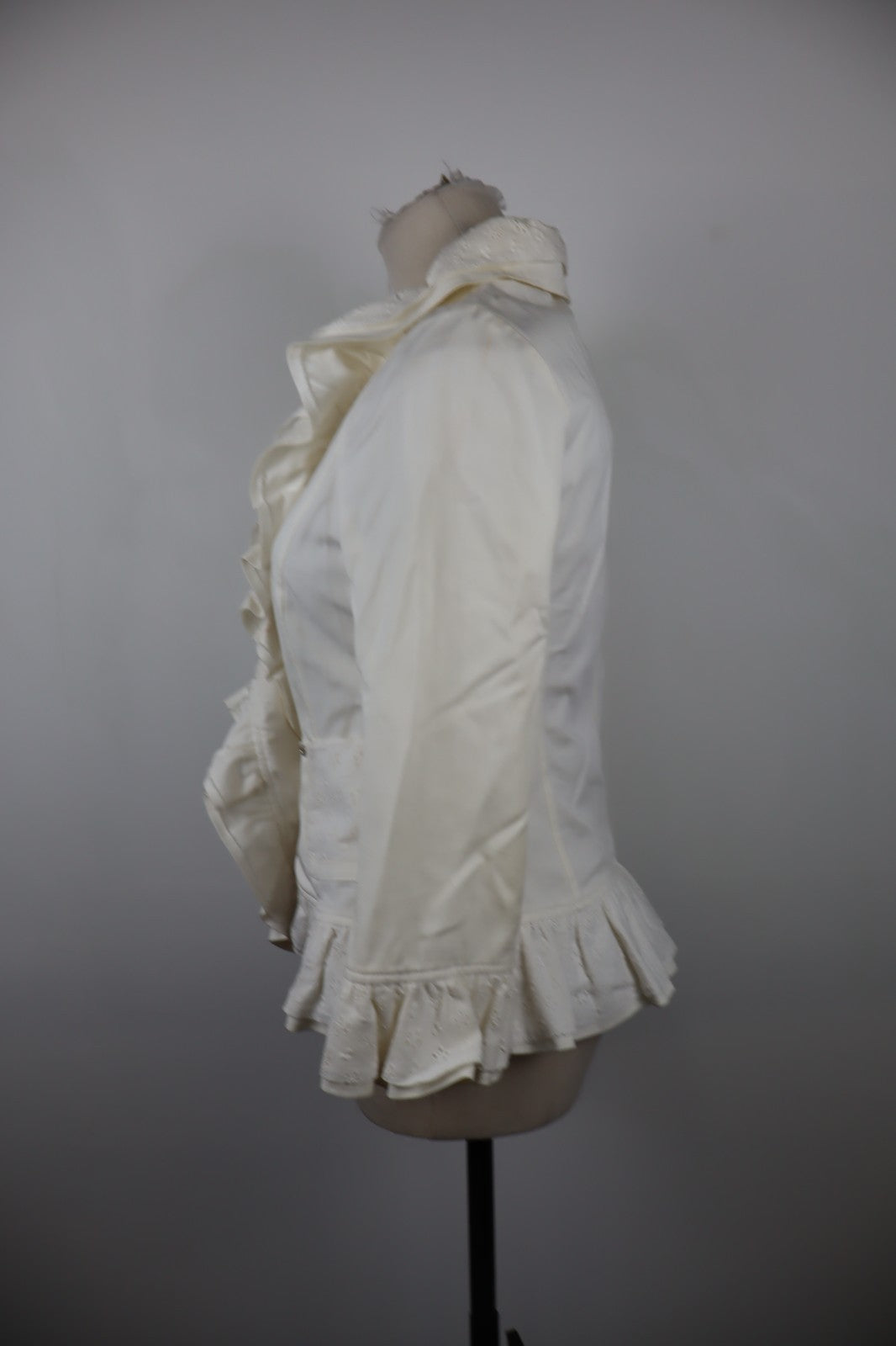 LUISA SPAGNOLI BLAZER GIACCA DONNA Tg 44 WOMAN CASUAL VINTAGE JACKET COTONE