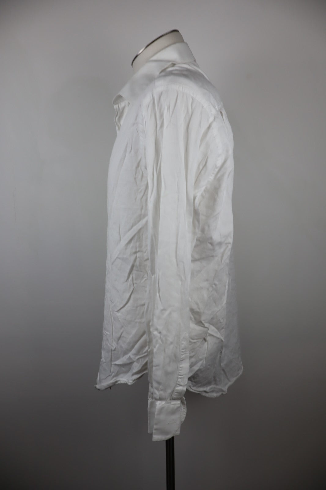 TRUSSARDI CAMICIA UOMO COTONE TG 42 16 1/2 MAN CASUAL VINTAGE SHIRT COTTON