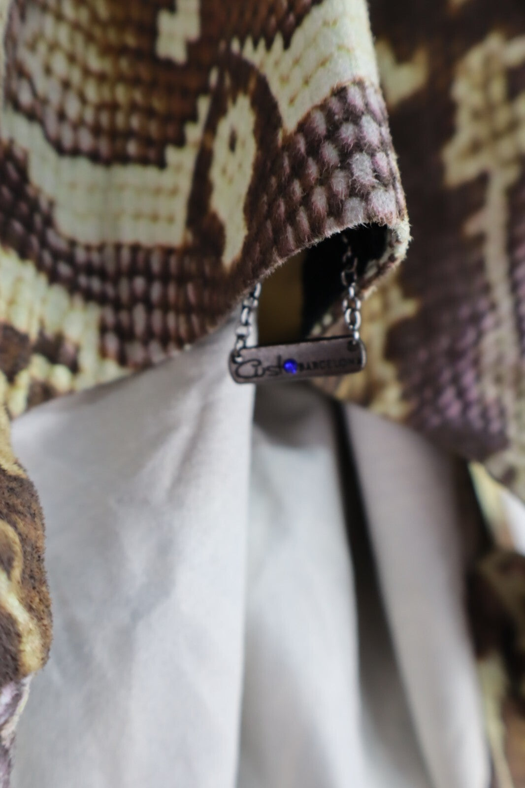 CUSTO BARCELONA VESTITO DONNA TG 2 WOMAN CASUAL VINTAGE DRESS