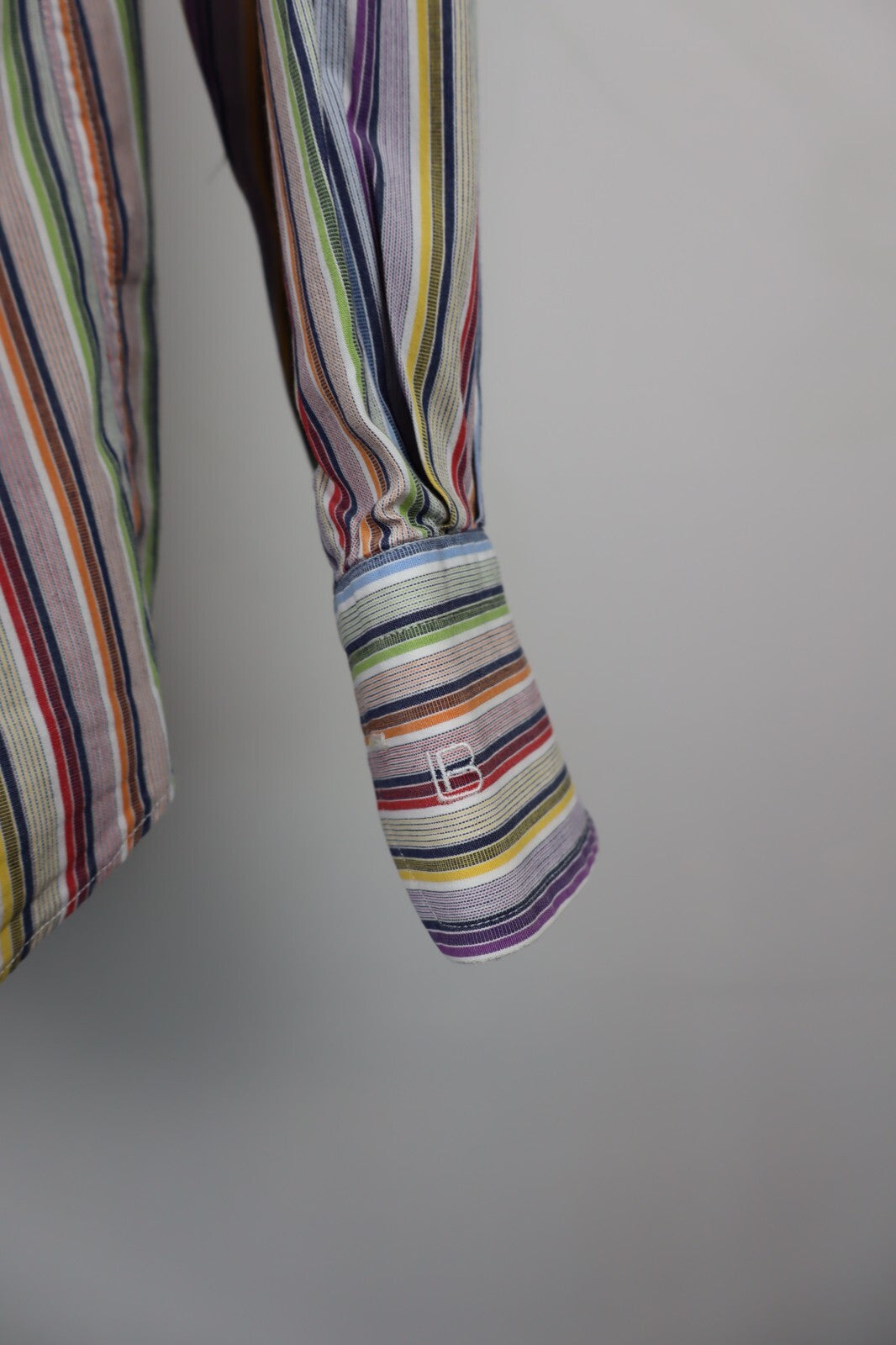 LAURA BIAGIOTTI CAMICIA UOMO COTONE TG. 40 15 3/4 MAN CASUAL VINTAGE SHIRT