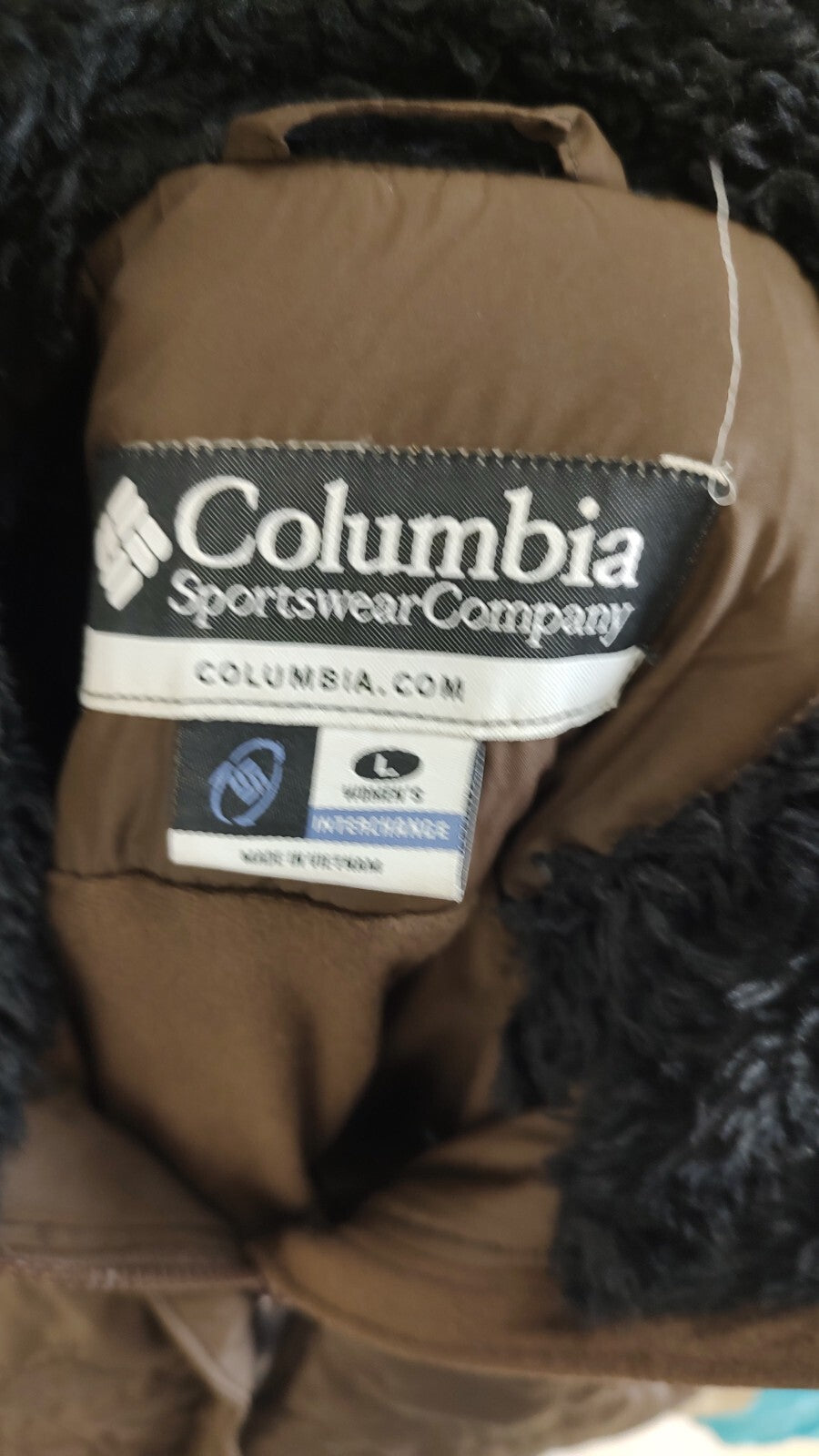 COLUMBIA GIUBBINO GIACCA DONNA Tg. L WOMAN CASUAL JACKET VINTAGE ITALY