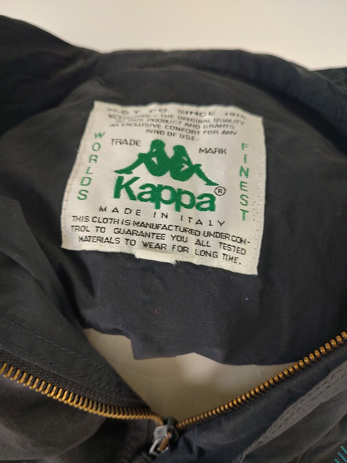 KAPPA GIUBBINO IMPERMEABILE UOMO Tg S MAN CASUAL VINTAGE JACKET