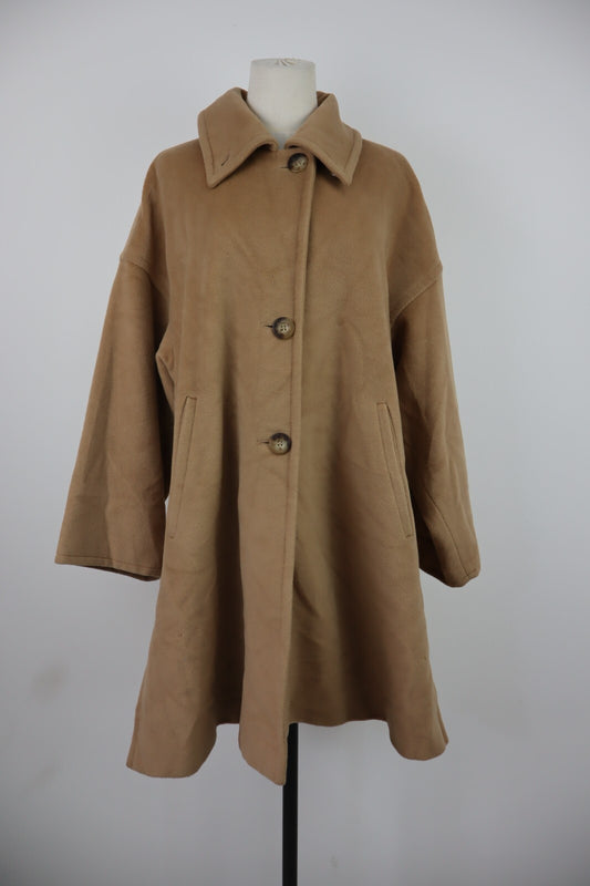 MAX MARA CAPPOTTO LANA GIACCA DONNA TG 42 WOMAN COAT VINTAGE CASUAL