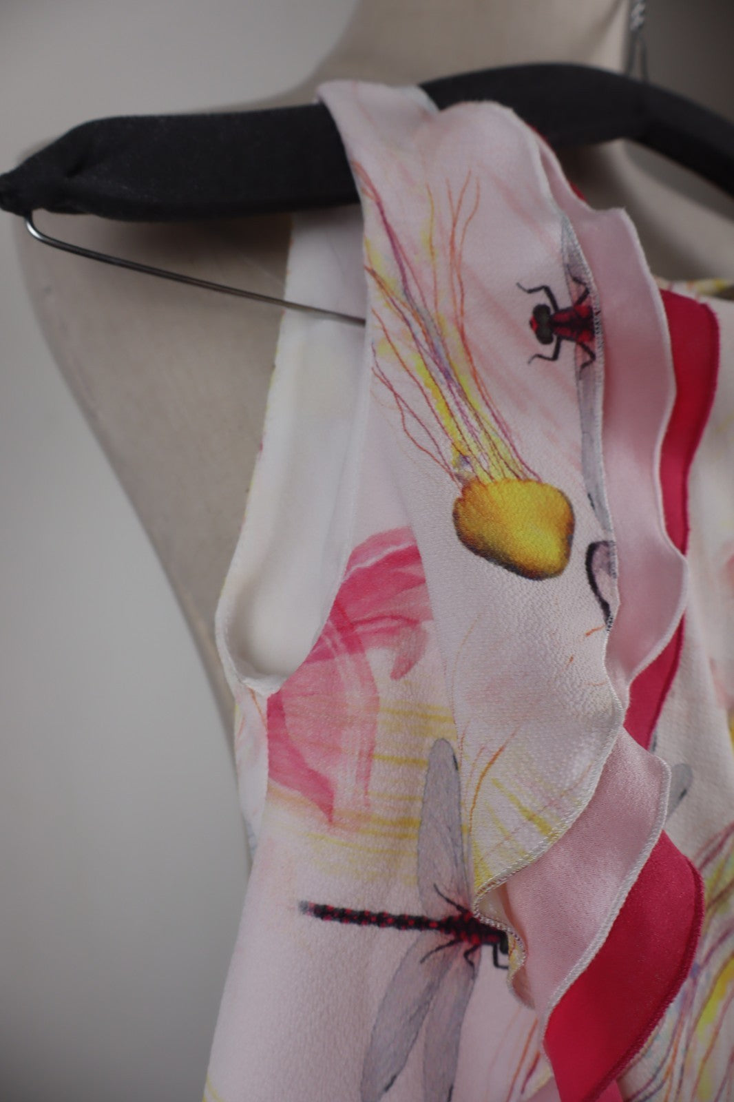 BYBLOS MAGLIA BLUSA SMANICATA DONNA TG. 34 WOMAN CASUAL VINTAGE T-SHIRT TOP LOGO