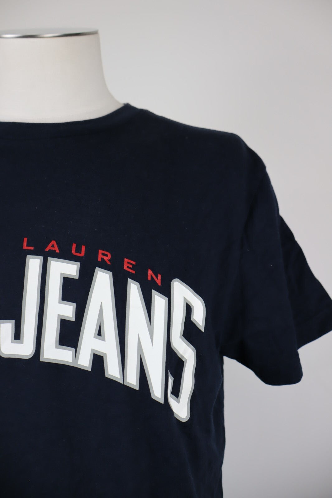 POLO JEANS RALPH LAUREN MAGLIA UOMO TG. L MAN COTONE T-SHIRT CASUAL VINTAGE