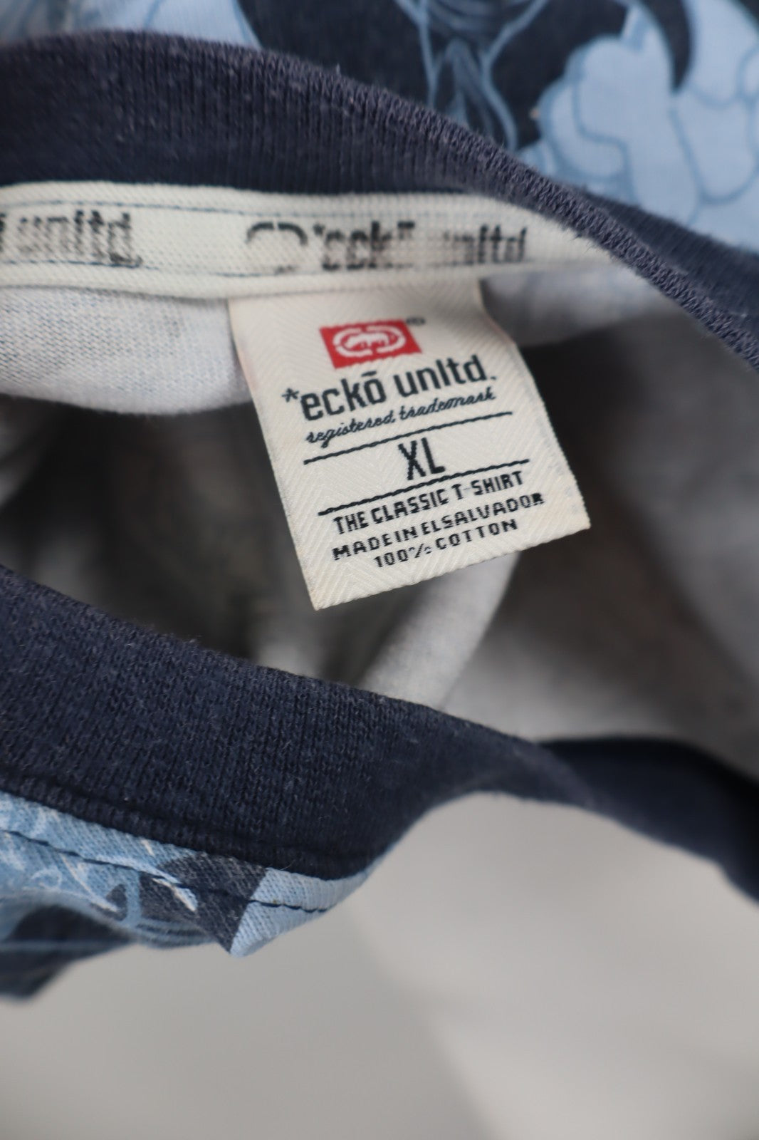 ECKO UNLTD MAGLIA UOMO TG XL MAN T-SHIRT CASUAL VINTAGE COTONE COTTON