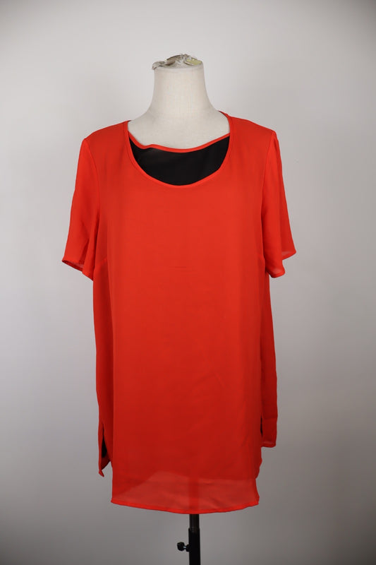 PIERRE CARDIN MAGLIA BLUSA DONNA 45 WOMAN CASUAL VINTAGE T-SHIRT MANICA CORTA