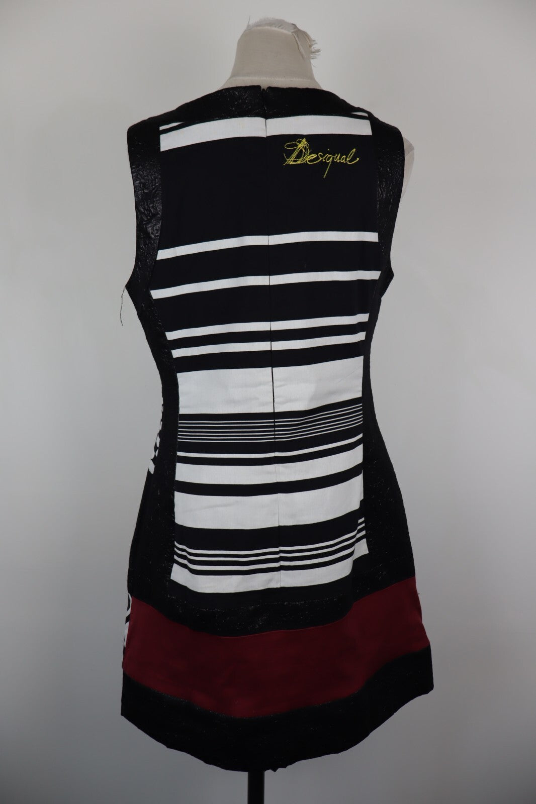 DESIGUAL VESTITO ABITO DONNA TG. 42  WOMAN CASUAL VINTAGE DRESS