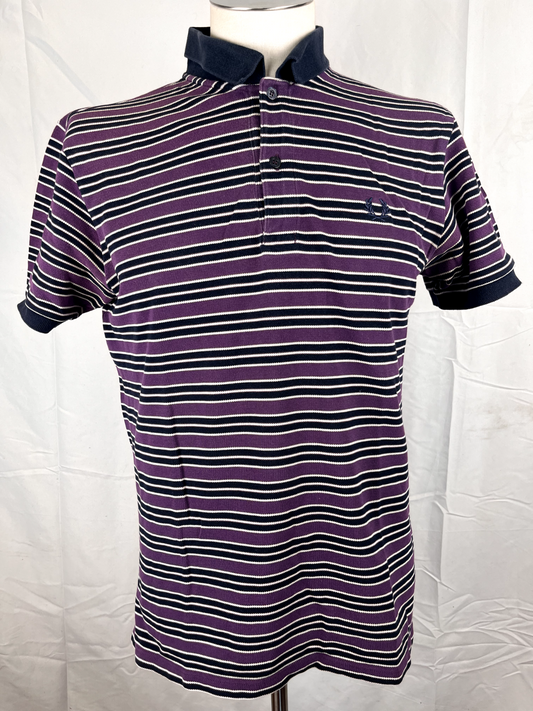 FRED PERRY POLO MAGLIA UOMO COTONE TG M MAN COTTON T-SHIRT CASUAL VINTAGE