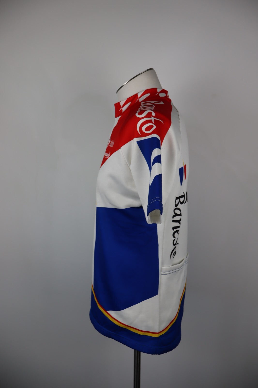 NALINI BANESTO MAGLIA CICLISMO UOMO TG. 4 MAN T-SHIRT SPORT BIKE VINTAGE