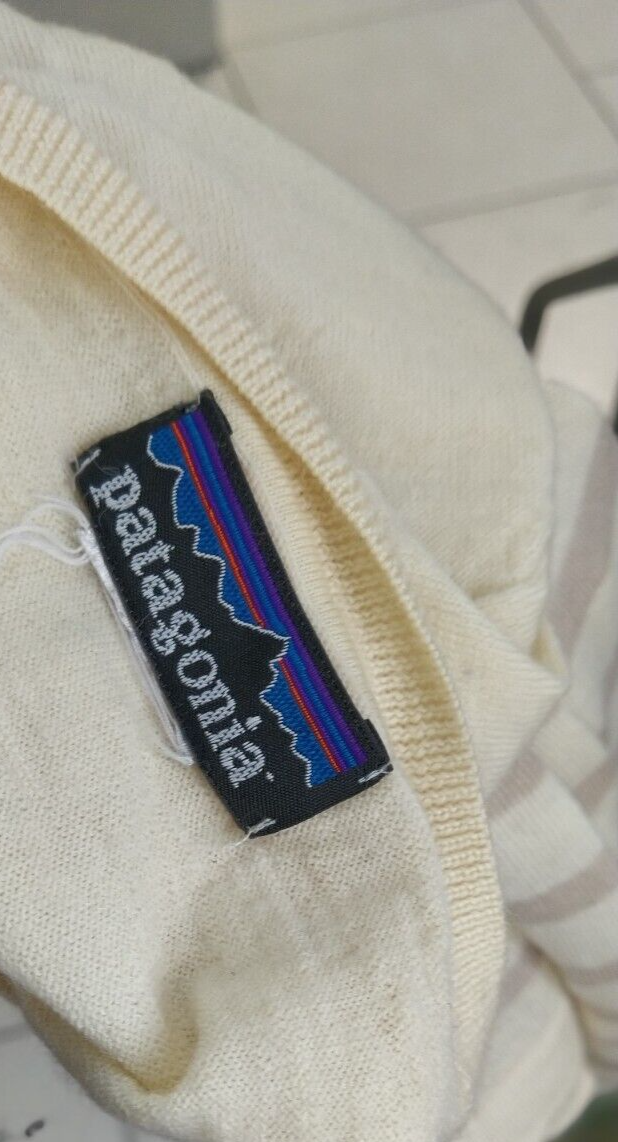 PATAGONIA MAGLIONE LANA WOOL DONNA Tg. M WOMAN CASUAL SWEATER VINTAGE