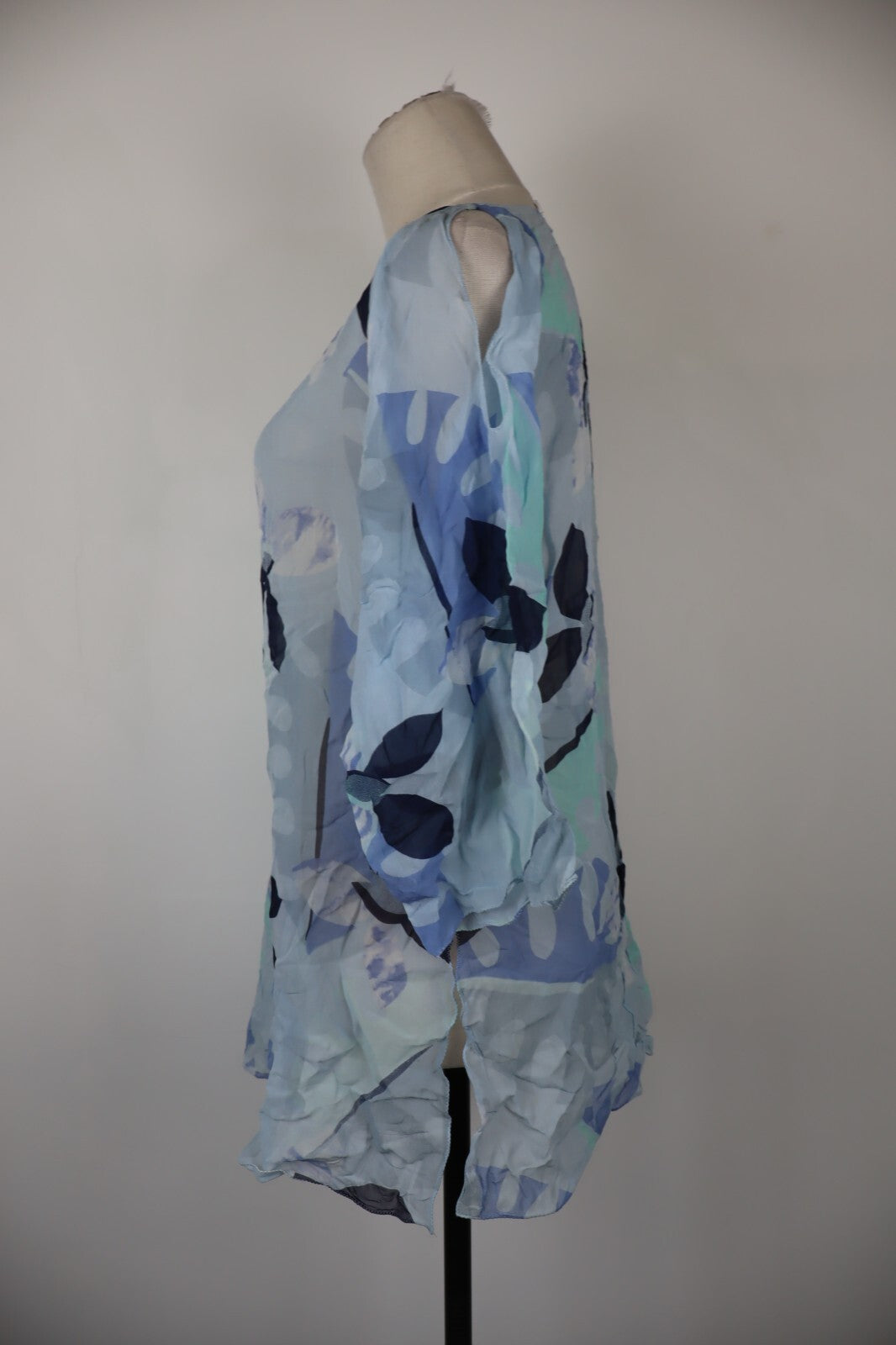 MARELLA MAGLIA DONNA TG. 48 WOMAN CASUAL VINTAGE T-SHIRT TOP SETA SILK CINTURA