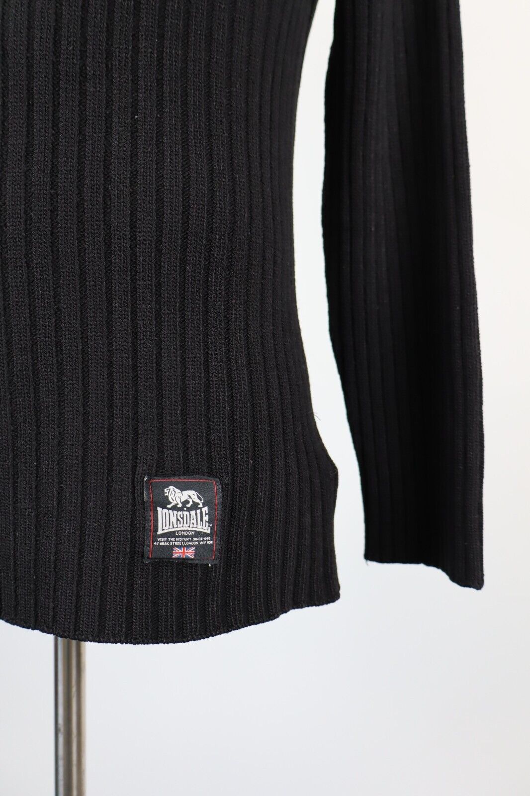 LONSDALE MAGLIONE UOMO Tg. M MAN SWEATER CASUAL VINTAGE COTONE COTTON