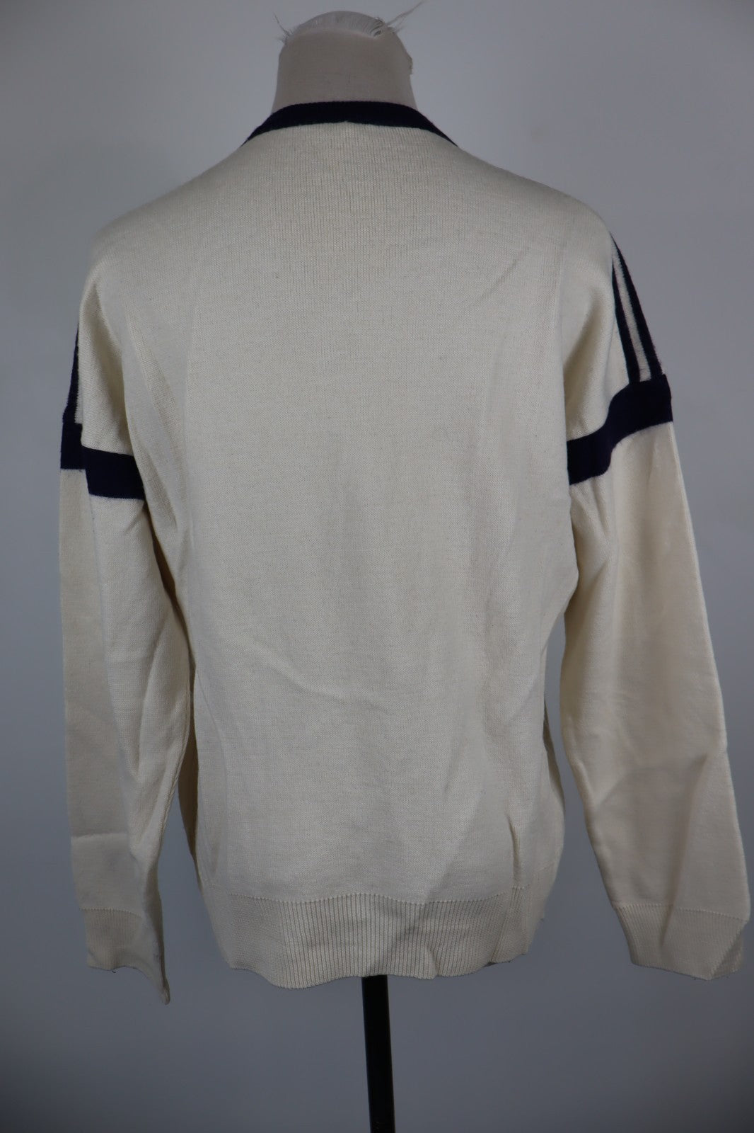 ADIDAS '80S MAGLIONE MAGLIA LANA DONNA Tg. 52 WOMAN CASUAL WOOL SWEATER VINTAGE