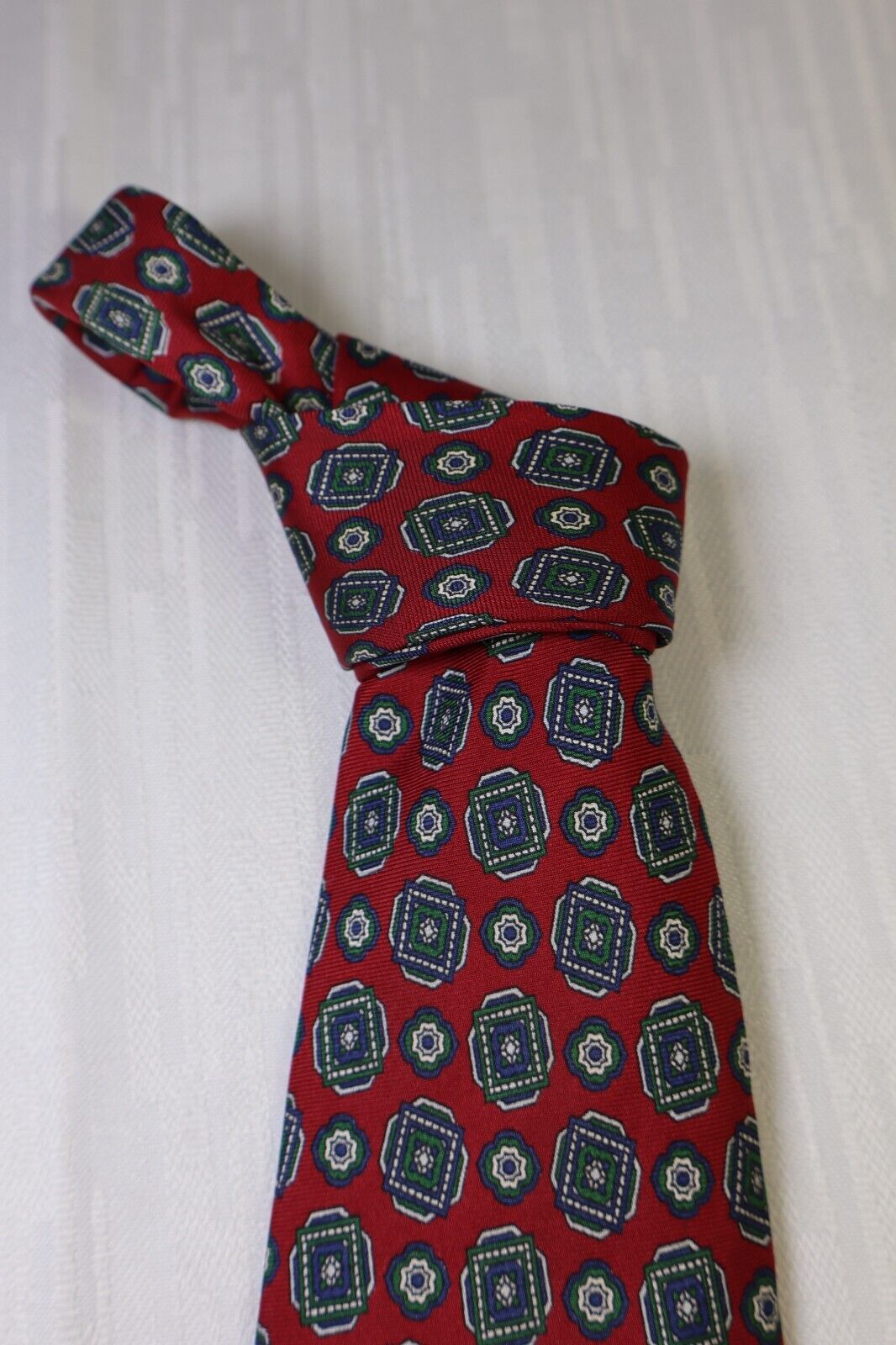 ROXY 100% SILK TIE SETA CRAVATTA NECKTIE MADE IN ITALY VINTAGE