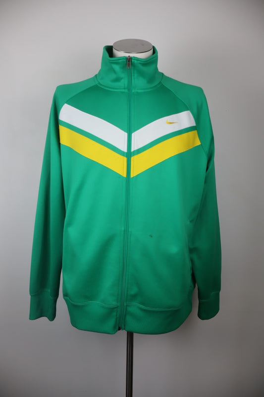 NIKE GIACCA SPORTIVA UOMO TG 54 56 MAN SPORT VINTAGE CASUAL JACKET CON CERNIERA
