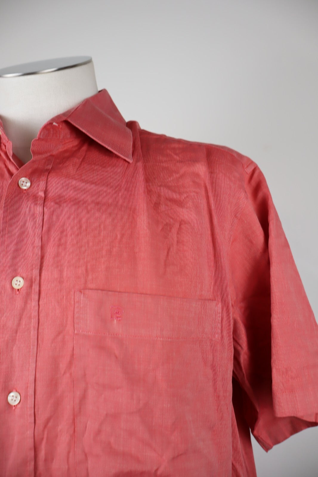 PIERRE CARDIN CAMICIA UOMO COTONE TG. L MAN CASUAL VINTAGE COTTON SHIRT