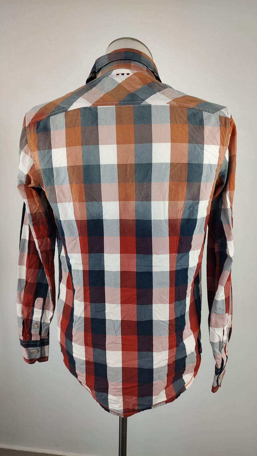 NAPAPIJRI SPORT CAMICIA SHIRT UOMO Tg S MAN VINTAGE CASUAL COTONE