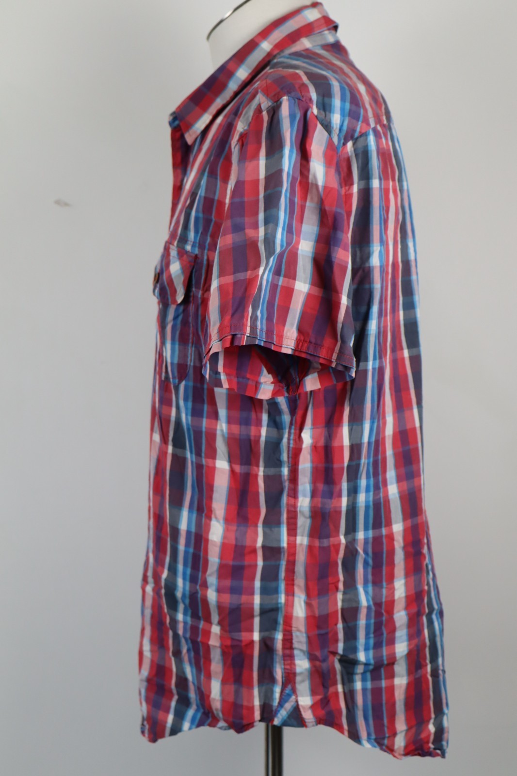 TIMBERLAND SLIM FIT CAMICIA COTONE UOMO TG. L MAN CASUAL VINTAGE SHIRT COTTON