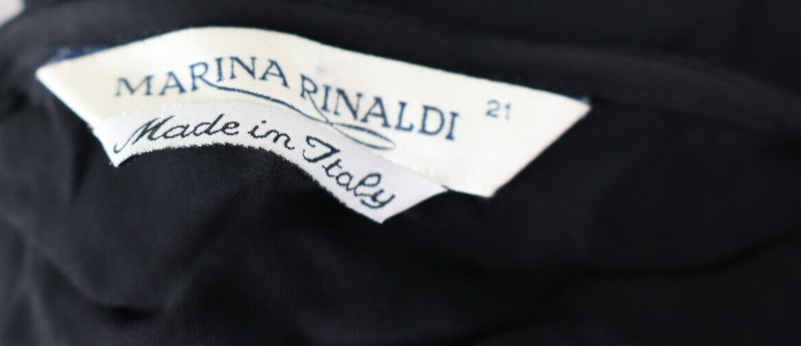 MARINA RINALDI MAGLIA COPRISPALLE DONNA TG 21 WOMAN CASUAL T-SHIRT VINTAGE BLUSA