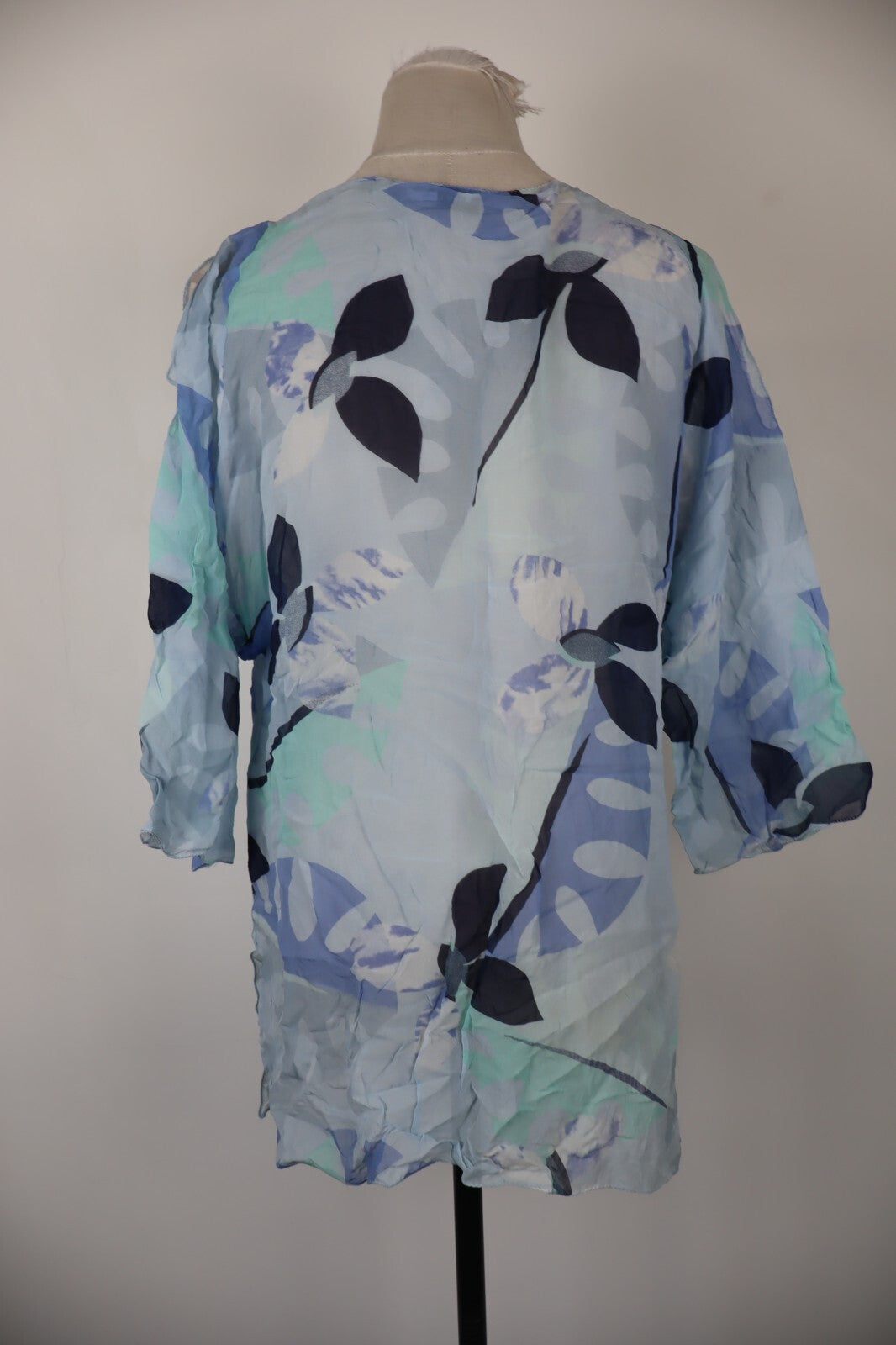 MARELLA MAGLIA DONNA TG. 48 WOMAN CASUAL VINTAGE T-SHIRT TOP SETA SILK CINTURA