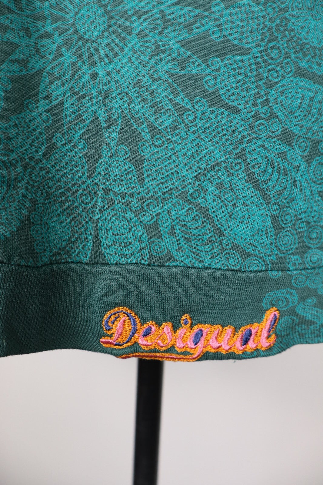 DESIGUAL MAGLIA DONNA TG. S WOMAN CASUAL VINTAGE T-SHIRT TOP COTONE