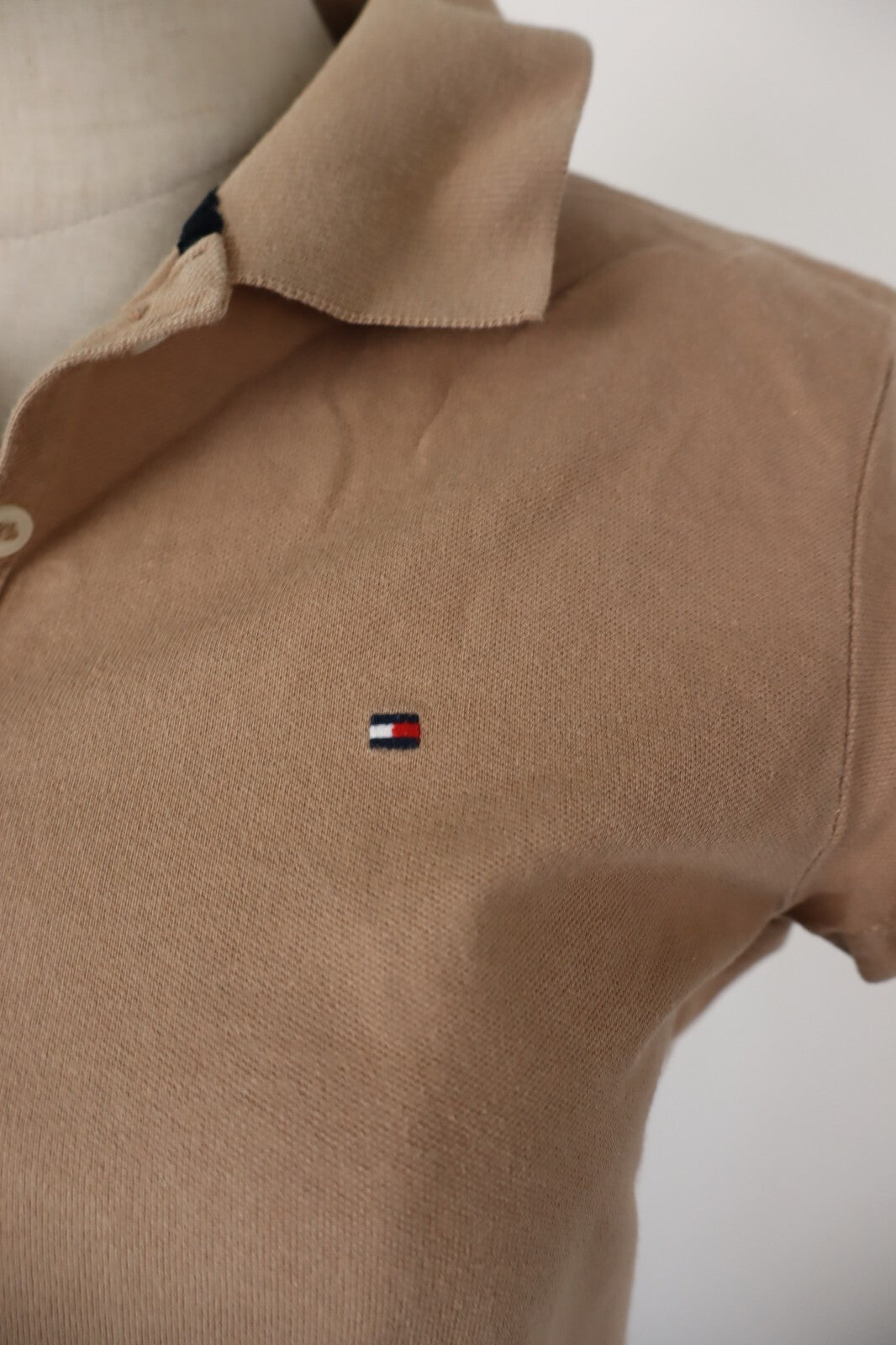 TOMMY HILFIGER POLO MAGLIA T-SHIRT DONNA COTONE TG M WOMAN CASUAL VINTAGE