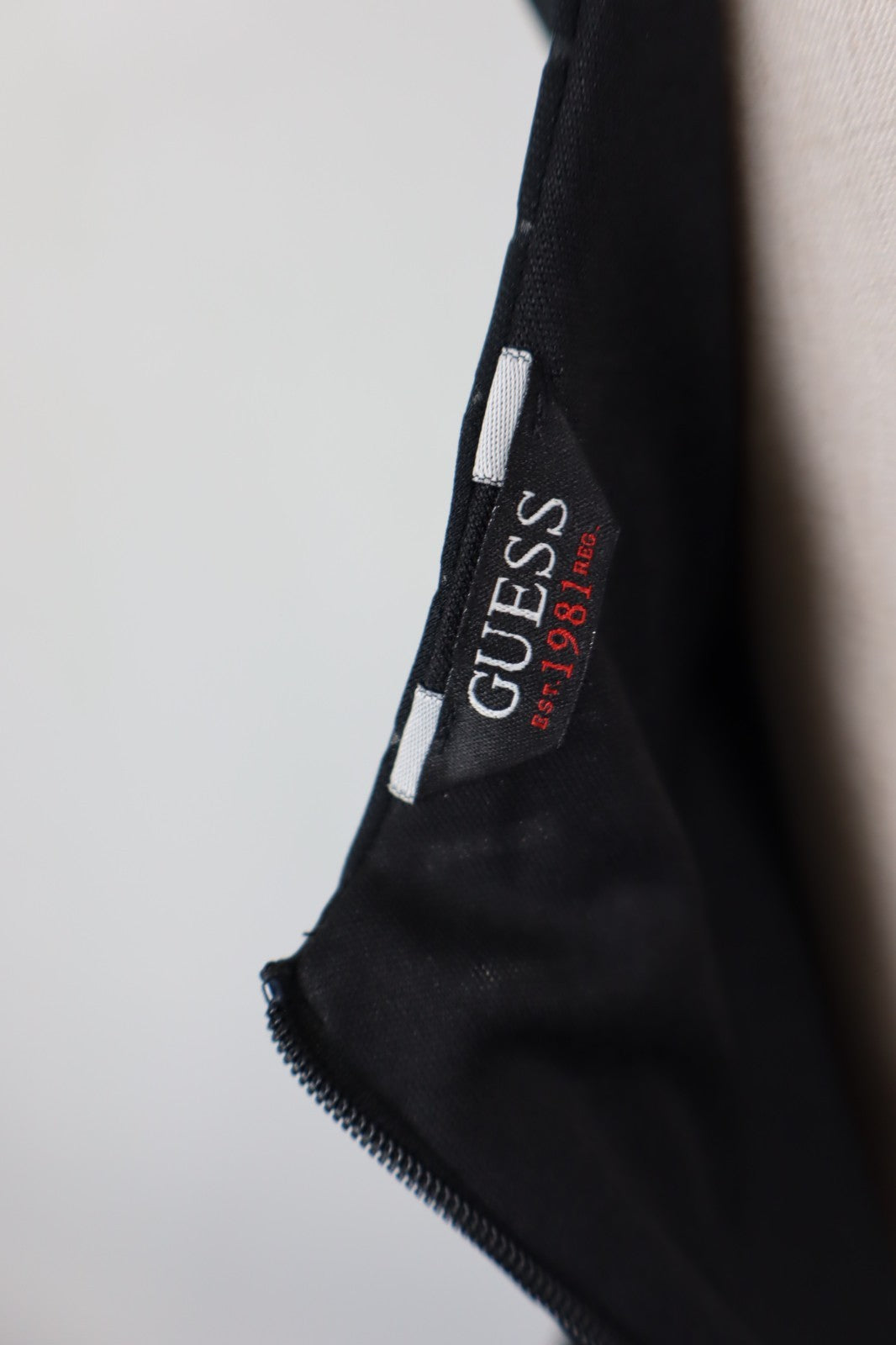 GUESS VESTITO DONNA TG. S WOMAN CASUAL VINTAGE DRESS ABITO CON ZIP