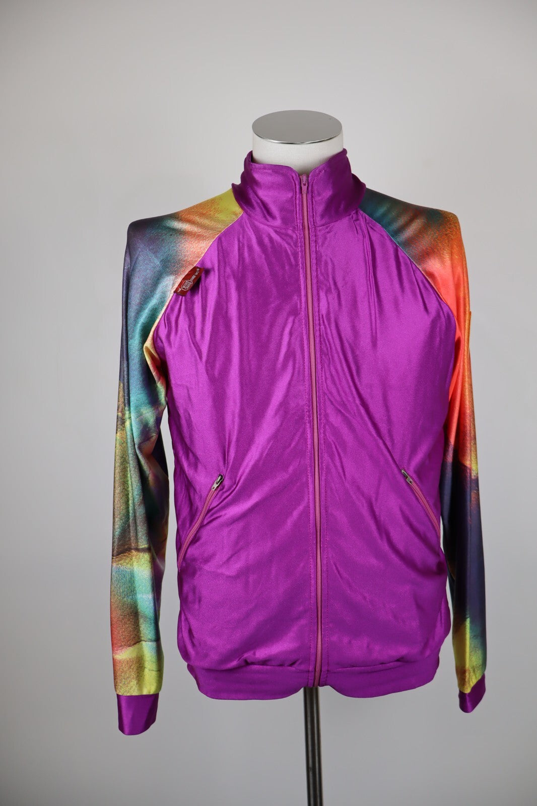 SPORTFUL GIACCA CON ZIP SPORT CICLISMO UOMO Tg 44 MAN VINTAGE JACKET