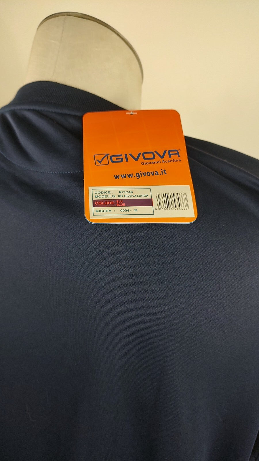 GIVOVA AVELLINO MAGLIA CALCIO T-SHIRT UOMO 46/ M SOCCER MAN SPORT VINTAGE TAG