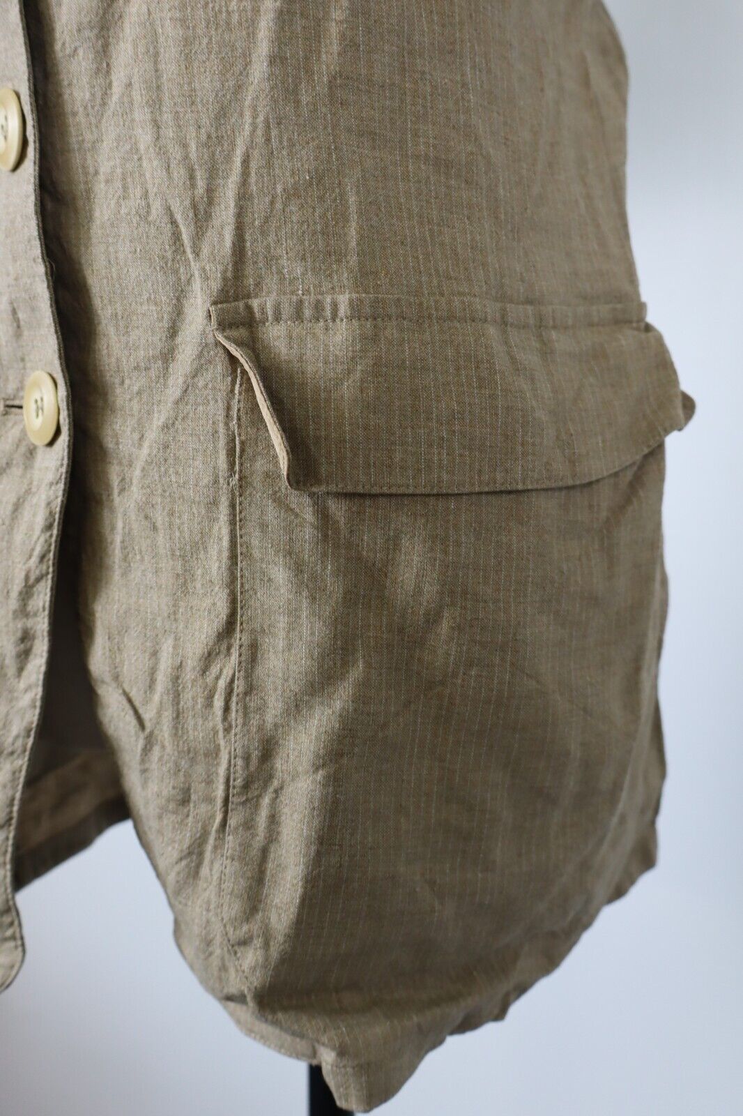 MAX & CO BLAZER GIACCA LINO DONNA Tg 42 WOMAN CASUAL VINTAGE JACKET