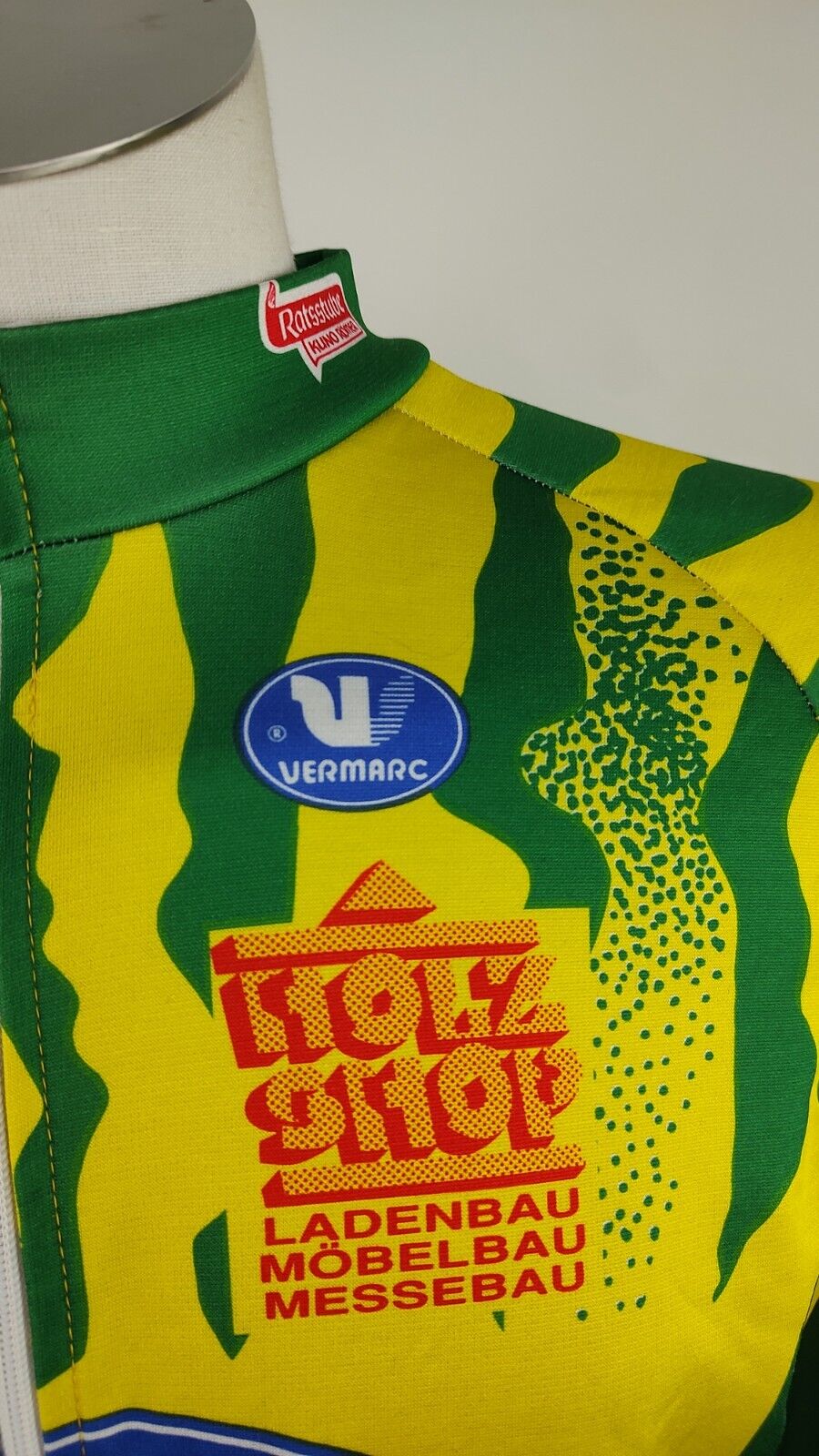 VERMAC SPORT MAGLIA CICLISMO UOMO TG. XL MAN SHIRT BIKE VINTAGE