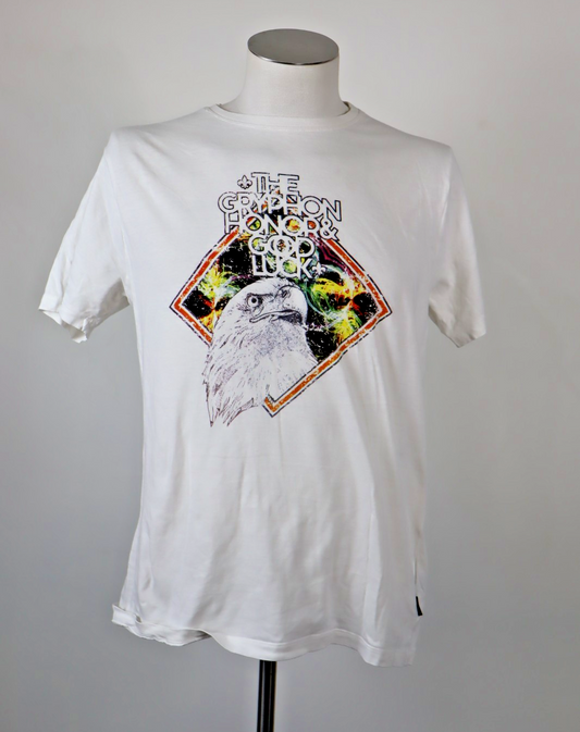 LIU JO MAGLIA T-SHIRT UOMO TG. XL MAN SHIRT CASUAL VINTAGE COTONE LOGO