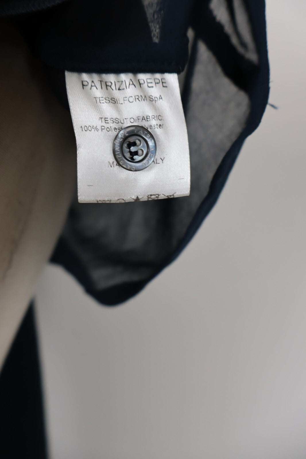 PATRIZIA PEPE MAGLIA DONNA TG.  42 WOMAN CASUAL VINTAGE T-SHIRT TOP TRASPARENTE