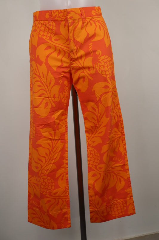 QUIKSILVER ROXY LIVE PANTALONE DONNA TG 3 WOMAN VINTAGE PANTS CASUAL COTONE