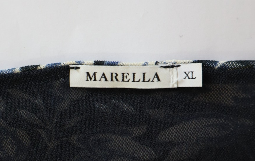 MARELLA MAGLIA DONNA TG. XL WOMAN CASUAL VINTAGE T-SHIRT TOP  EASY CHIC