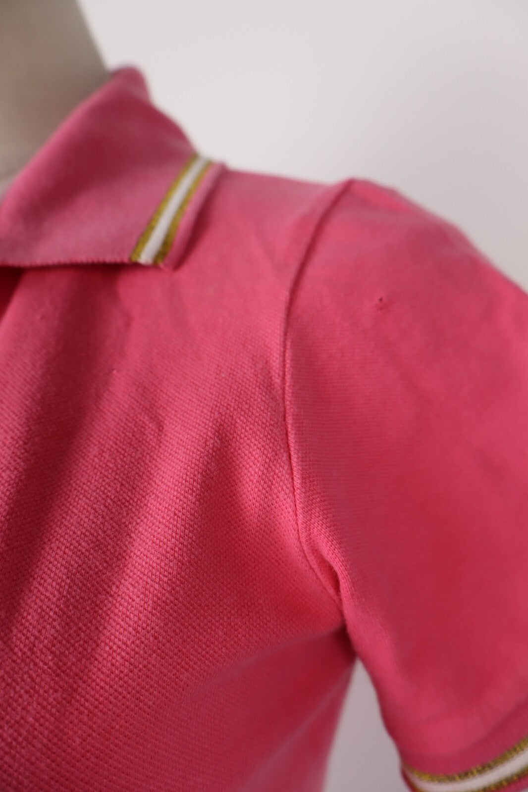 REFRIGUE POLO MAGLIA DONNA TG. S WOMAN T-SHIRT CASUAL VINTAGE COTONE COTTON