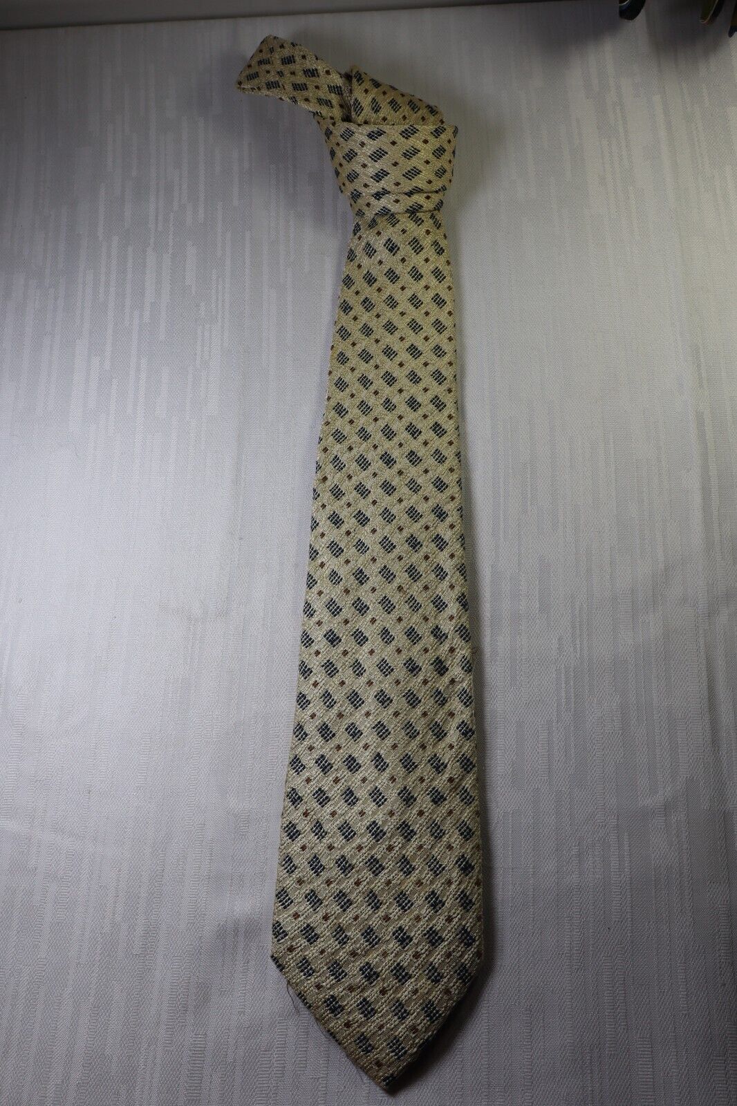 BROOKSFIELD 100% SILK TIE SETA CRAVATTA NECKTIE MADE IN ITALY CLASSIC