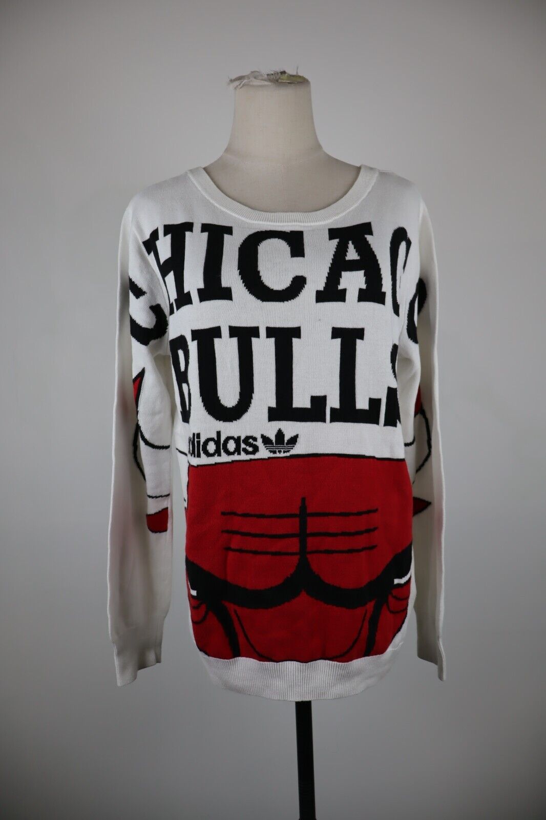 ADIDAS MAGLIA BASKET CHICAGO BULLS DONNA TG 44 WOMAN SHIRT SPORT VINTAGE COTONE