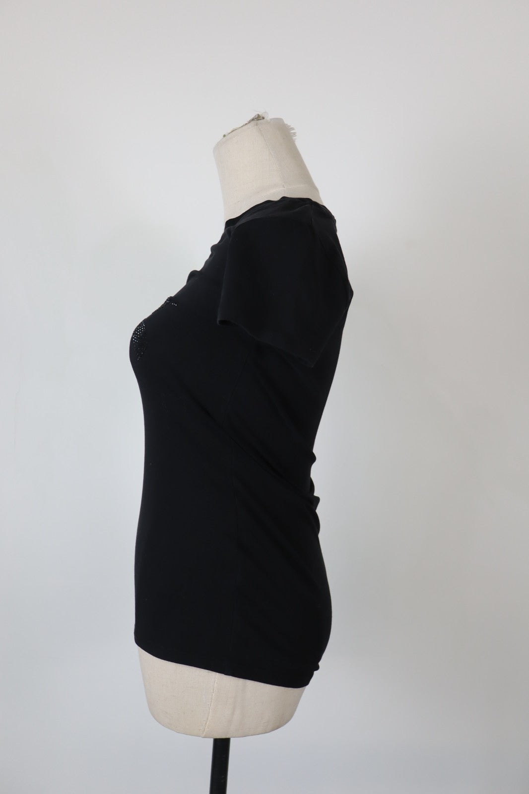 GUESS MAGLIA DONNA TG. XS WOMAN CASUAL VINTAGE T-SHIRT TOP COTONE