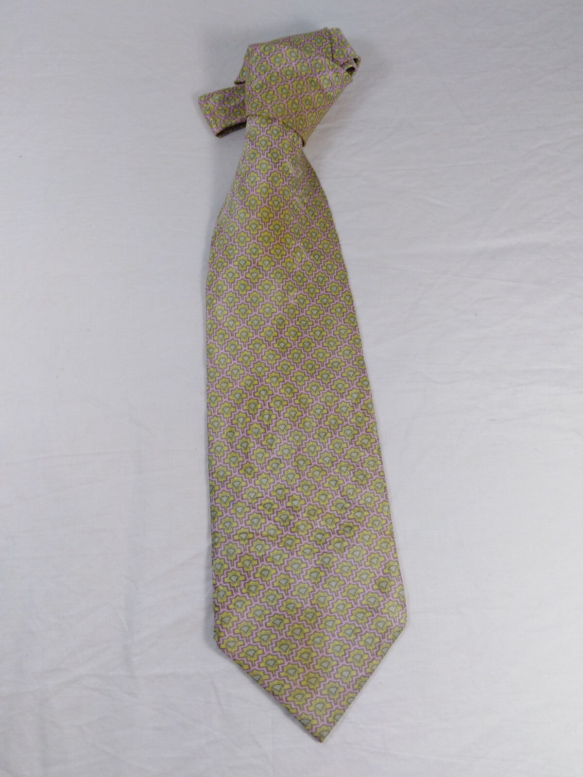 GIORGIO REDAELLI 100%  SILK TIE SETA CRAVATTA NECKTIE MADE IN ITALY