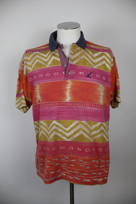 AUSTRALIAN MAGLIA POLO UOMO TG 55 MAN T-SHIRT CASUAL VINTAGE COTONE MANICA CORTA