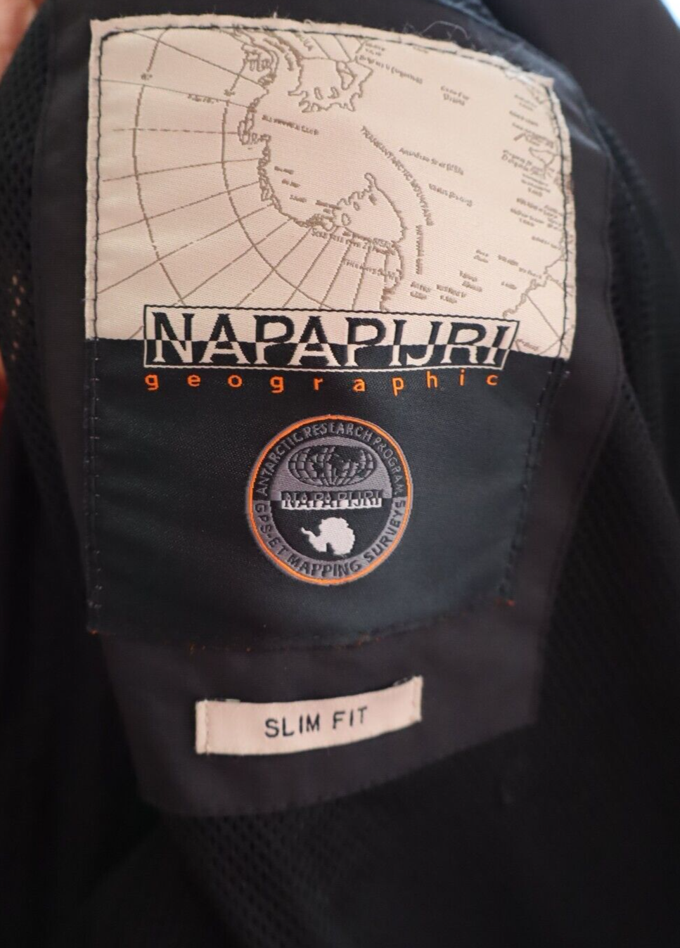 NAPAPIJRI GIUBBINO LEGGERO GIACCA UOMO Tg S COTONE MAN CASUAL VINTAGE JACKET