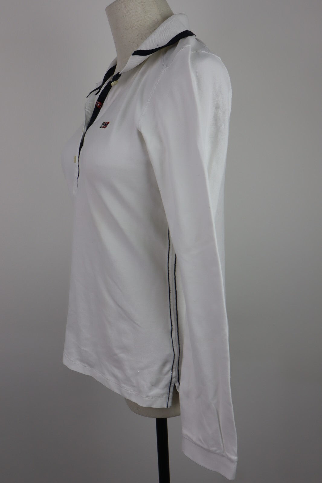 NAPAPIJRI MAGLIA POLO DONNA COTONE TG. M WOMAN SHIRT CASUAL VINTAGE COTTON