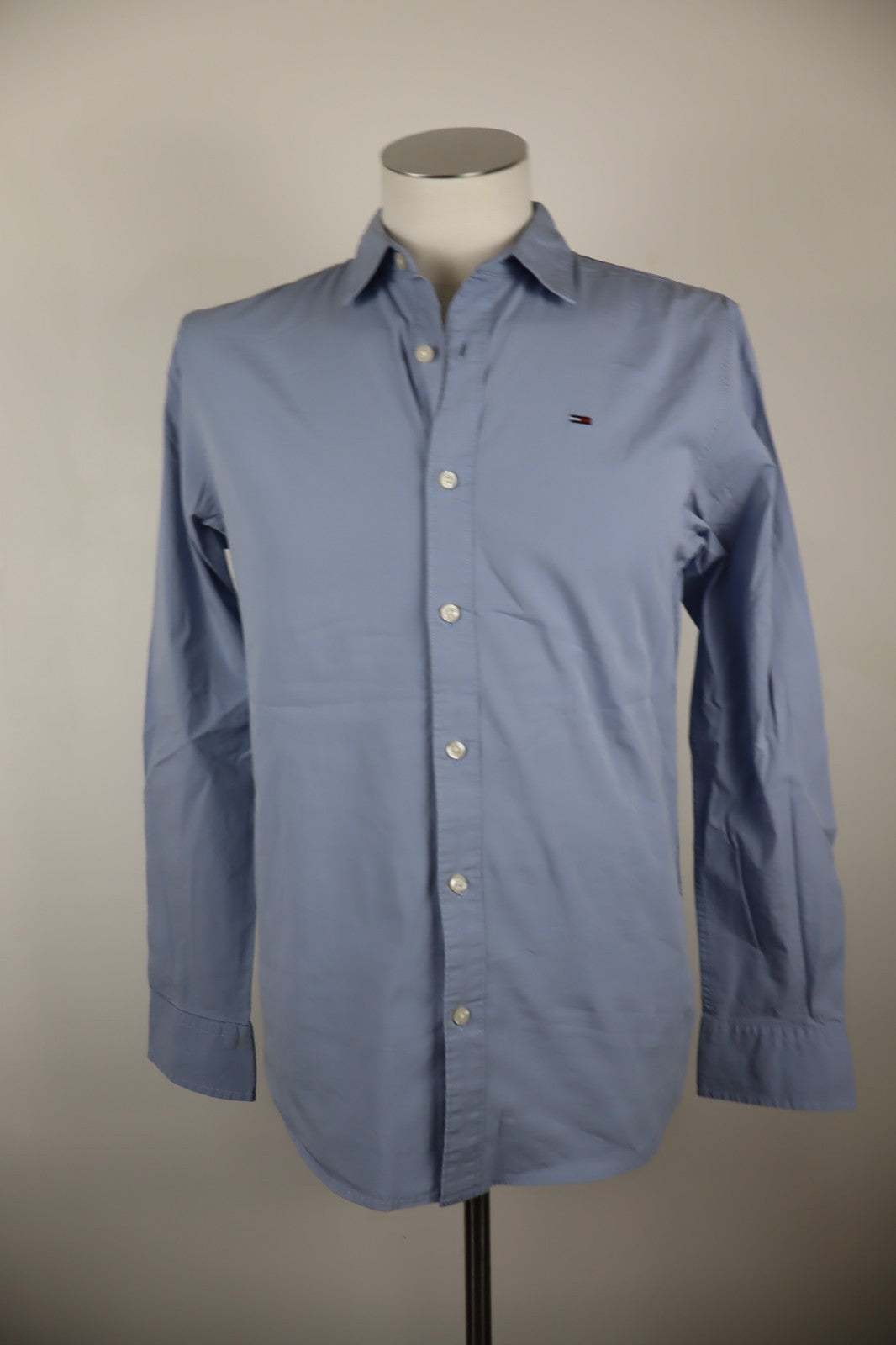 TOMMY HILFIGER JEANS CAMICIA UOMO TG. M MAN CASUAL VINTAGE SHIRT COTONE COTTON