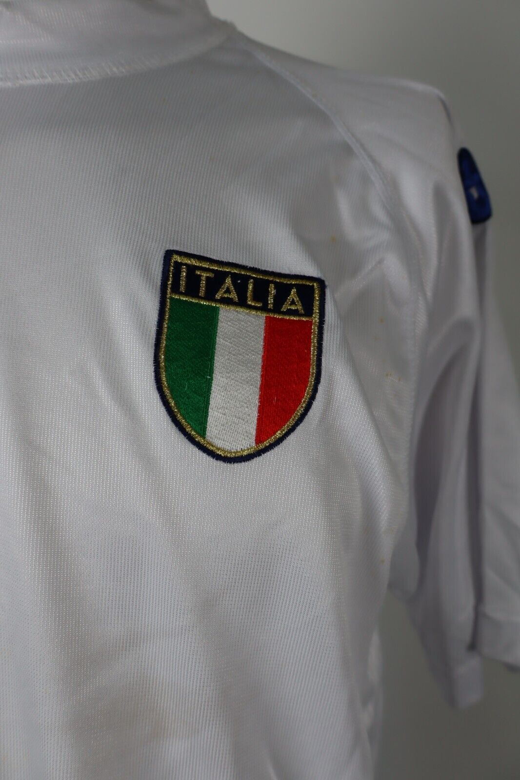 KAPPA ITALIA MAGLIA CALCIO Tg XL UOMO MAN T-SHIRT SOCCER SPORT  JERSEY 2002